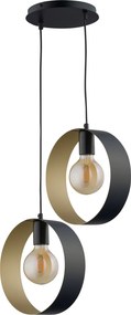Sigma lighting modern függeszték happy fekete arany sig32284