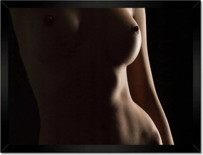 Poszterek keretben 40x30 Természetes szépség Érzéki éjszakai tekintet