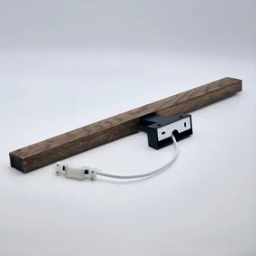 Brilagi-LED Fürdőszobai tükörmegvilágítás WOODY MIRROR LED/12W/230V IP44 tölgy/fekete