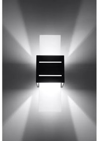 Fali lámpa LORETO 1xG9/40W/230V fekete