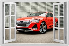 Poszterek 120x80 Piros Audi e-tron