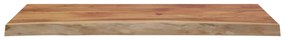 tömör akácfa téglalap alakú asztallap 90 x 40 x 2,5 cm