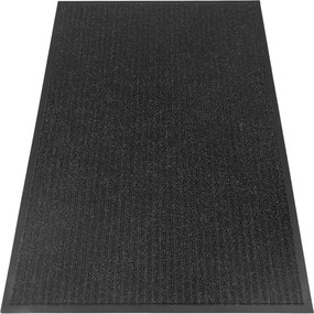 Lábtörlő Kültéri Ajtó Alá 60x80 Gumi Nagy Bejárati Fekete Szőnyeg