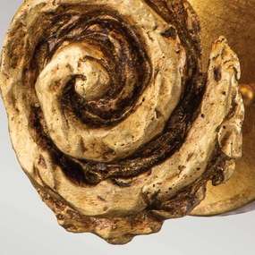 Flambeau klasszikus fali lámpa swirl arany elsfb-swirl-1l-g