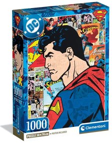 Superman Comic 1000 db-os Compact puzzle Clementoni