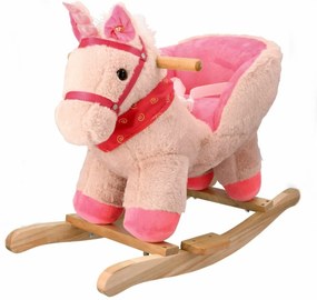 Rocking Horse-Unicorn Adam Toys hanggal - rózsaszín