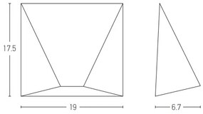 Zambelis E243 - LED Kültéri fali lámpa LED/7W/230V IP44 antracit