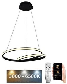 NEDES LED állítható fényerejű csillár kábellel LED/65W/230V 3000-6500K + DO ND3404