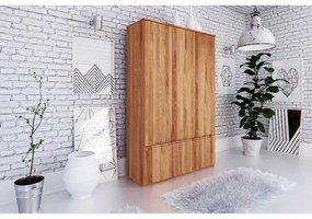 Bükkfa ruhásszekrény 135x206 cm Vento 3 - The Beds