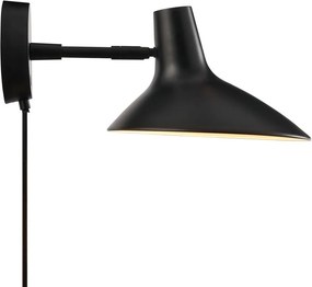 Nordlux modern skandináv fali lámpa darci fekete nor2320221003