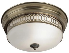 Searchlight - Mennyezeti lámpa EDINBURGH 2xE27/40W/230V bronz