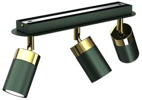 Brilagi - Spotlámpa POKER 3xGU10/25W/230V zöld