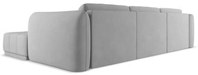 Világosszürke sarokkanapé (jobb oldali) Hoku – Makamii