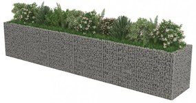 horganyzott acél gabion magaságyás 540 x 90 x 100 cm