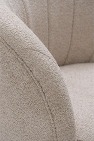 Soya relax fotel - bézs bouclé Catch Me 02