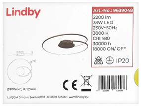 Lindby Lindby - LED Mennyezeti lámpa JOLINE LED/33W/230V LW0273