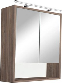 Luna 60 felső tükrös szekrény, Rauna szil