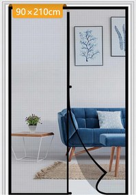 Szúnyogháló ajtóra, ablakra 90 cm x 210 kutya/macska számára