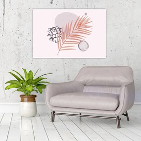 Kép - Lila minimalizmus N⁰3 (90x60 cm)