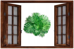 Poszterek 90x60 Monstera Lyukas levelek