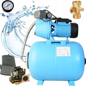 JET60 Kerti Vízpumpa Hidrofor 50L Hidrofor szett 370W Hatékony