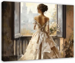 Vászonkép Női Művészet Hálószoba Nappali Konyha Vászon 40x30