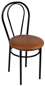 Nizza étkezőszék Calvados műbőr ülőfelület Fekete N