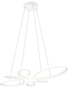 Fehér LED függőlámpa Fly – Trio