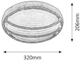 Rabalux 8499 - Kültéri fali lámpa HEKTOR 1xE27/100W/230V