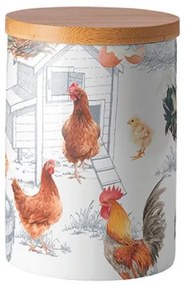 Chicken Farm porcelán konyhai tároló 13,5x10cm