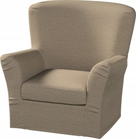 Dekoria Tomelilla magas fotelhuzat Ikea könyvjelzőkkel barna