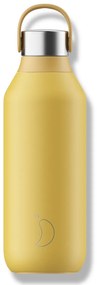 Chilly's Bottles termosz üveg - sárga pollen 500ml, Series 2 edition