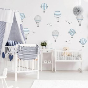 INSPIO Falmatrica - Kék hőlégballonok