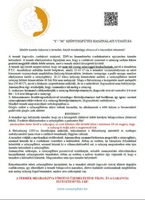 Otthoni infra fűtőszőnyeg - M/S 105*130 cm