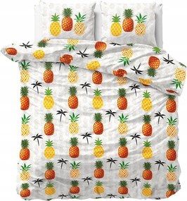 Holland Ágyneműhuzat 200x220 Ananász Pineapple Pálmafák Sleeptime 217