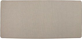 Sanremo lapos zsinóros szőnyeg, gumírozott, szürke 67x150