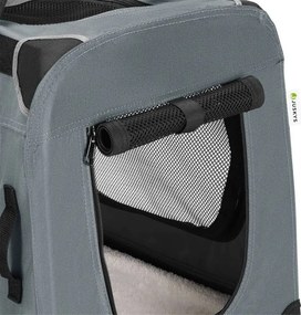 Összecsukható szállítóbox kutyáknak autókba XL méret