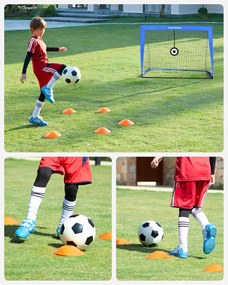 Focikapu gyerekeknek 2 darabos készlet, 90x120 cm, kék