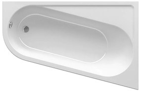 Ravak CA41000000 - CHROME sarokkád 170x105 cm akril/fehér