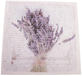 La la lavender vászonkép, 28 x 28 cm