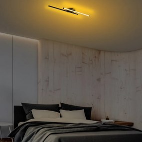 Umut 13296 fekete fém LED függőlámpa, 86 x 17 cm