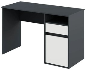PC asztal Bolegy (grafit + fehér) . 1116254