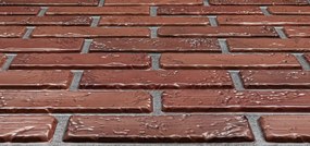 3D PVC falpanel Natúr tégla mintás