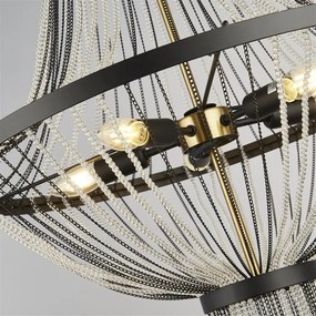 Függeszték Fekete BAGUETTE SEARCHLIGHT 86353-5BK