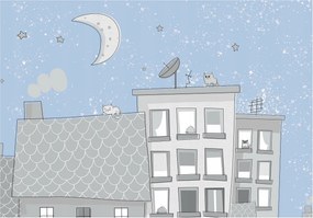 Gyerek fotótapéta skandináv állatok 208 x