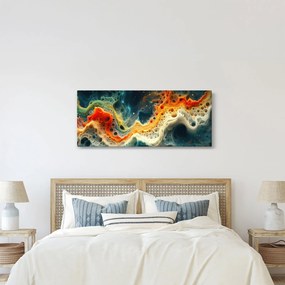 Kép - Modern absztrakció (120x50 cm)