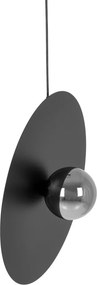 KAJA K-5382 FERMI Fekete Színű Függeszték 1xG9 10W IP20