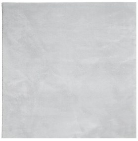HUARTE szürke rövid szálú puha és mosható szőnyeg 240 x 240 cm