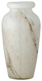 Fehér üveg váza Lenore – Bloomingville
