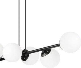 Brilagi - Függesztett csillár MALONY 6xE14/20W/230V fekete